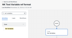 Set Variable